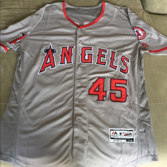 Grey Skaggs Anaheim Angels Baseball Jersey - Picture 2 of 5